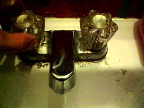 noisy water tap