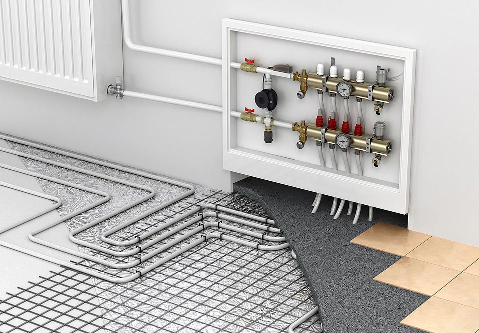 Radiant Heat Contractor Hydronic Heating Diagram