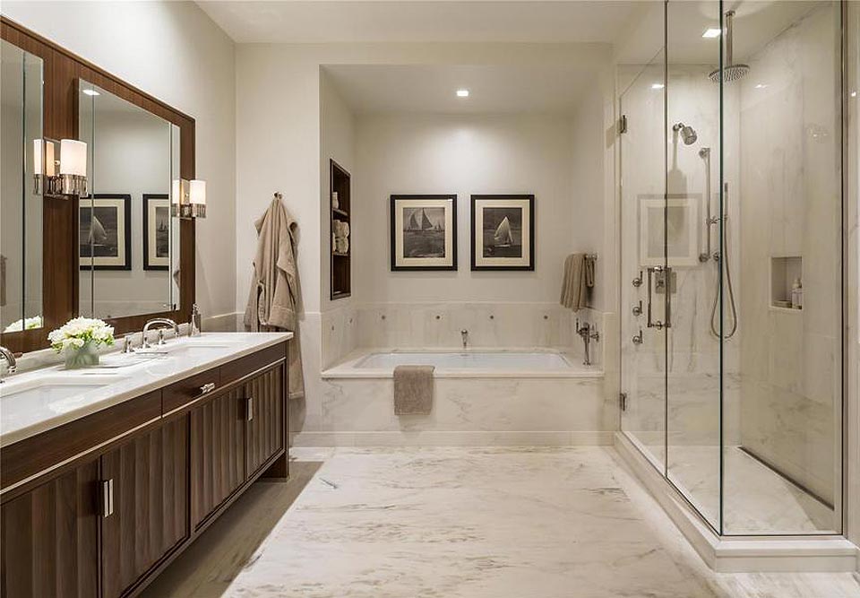 Radiant Heated Marble Floors